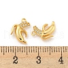 Brass Micro Pave Cubic Zirconia Pendants KK-K369-02G-05-3