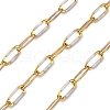 304 Stainless Steel Enamel Cable Chains CHS-R020-02G-09-1