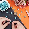 ARRICRAFT 60Pcs Resin Imitation Gemstone Beads RESI-AR0001-48-4