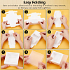 Cardboard Drawer Gift Storage Boxes with Clear Cover CON-WH0092-72C-01-4