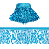 10M Paillette Tassel Ribbon Trim OCOR-WH0078-162A-1