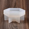 Hexagon Candlestick Food Grade Silicone Molds DIY-D071-04-2