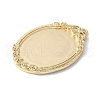 Brass Pendant Cabochon Settings KK-V005-01G-02-3