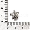 304 Stainless Steel European Beads STAS-M100-14AS-3