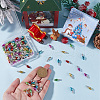 SUNNYCLUE 120Pcs 6 Colors Plastic Pendants FIND-SC0010-90B-3