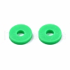 Handmade Polymer Clay Beads Strands CLAY-R089-6mm-T02B-36-4