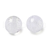 Two Tone Resin Beads RESI-Q025-02B-C-2