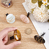 4Pcs 4 Style Oval Gemstone Car Air Vent Clips JEWB-AB00027-3