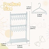 2 Layers Hanger Style Acrylic Earring Storage Display Rack ST-CJ0034-03-2