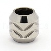 Tarnish Resistant Stainless Steel Beads STAS-M003-05P-2