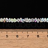 Transparent Glass Beads Strands EGLA-P061-04A-AB04-4