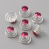 Fashion Iron Spirl Coils Hair Clip OHAR-WH0021-15C-2