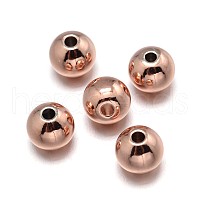 Yellow Gold Filled Beads, 1/20 14K Gold Filled, Round, Real Gold Filled,  5mm, Hole: 1.4mm