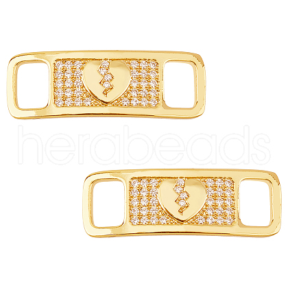 HOBBIESAY 1 Pair Alloy & Cubic Zirconia Shoe Buckle FIND-HY0003-40-1