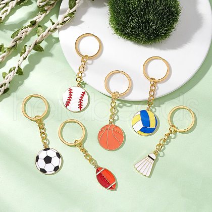 Alloy Enamel Keychain KEYC-JKC01262-1
