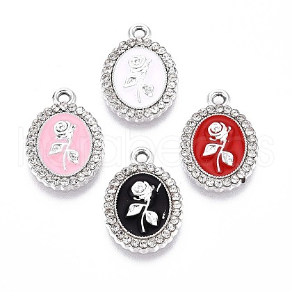 Alloy Enamel Pendants ENAM-T020-112P-1