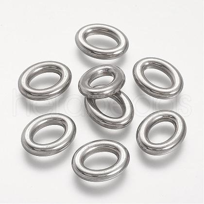 Tarnish Resistant 304 Stainless Steel Linking Ring STAS-P104-15P-1
