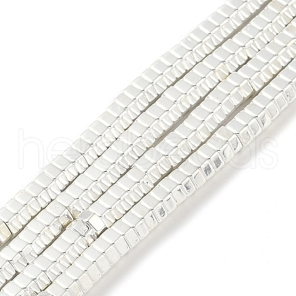 Electroplated Synthetic Non-Magnetic Hematite Beads Strands G-U003-04-1