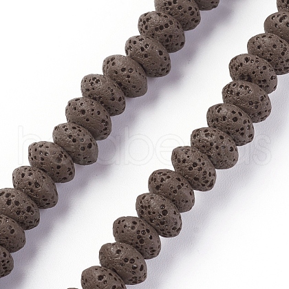 Natural Lava Rock Beads Strands G-F671-01A-13-1