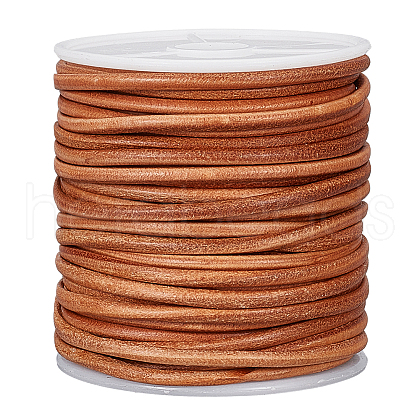 20M Round Cowhide Leather Cord WL-WH0015-01C-01-1