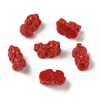 Synthetic Coral Carved Beads CORA-C001-05-1