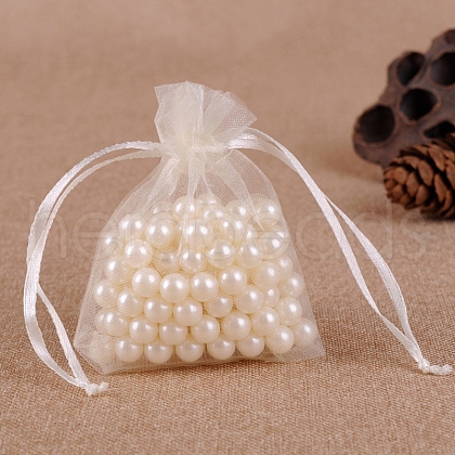 Organza Jewellery Storage Pouches X-PW-WG76141-05-1