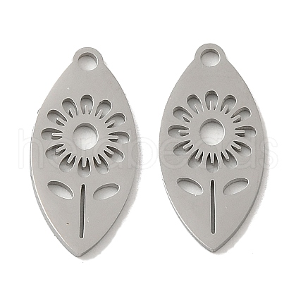 Non-Tarnish 304 Stainless Steel Pendants STAS-J042-21P-1