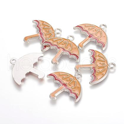 Alloy Enamel Pendants EAP009Y-3-1