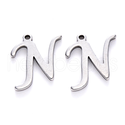 Tarnish Resistant 201 Stainless Steel Charms STAS-R105-N-1
