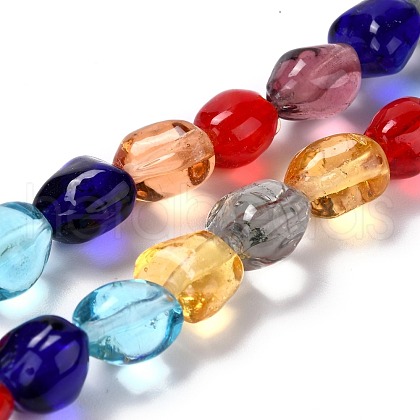 Handmade Lampwork Beads Strands LAMP-I022-27D-1