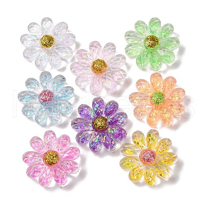 Transparent Resin Cabochons CRES-V001-01-1