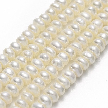 Natural Cultured Freshwater Pearl Beads Strands PEAR-A005-04C-01-1