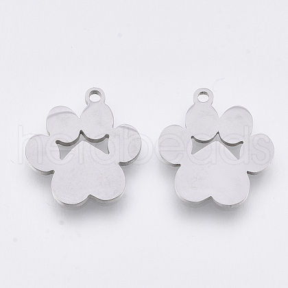 Non-Tarnish 201 Stainless Steel Pendants STAS-T044-122P-1
