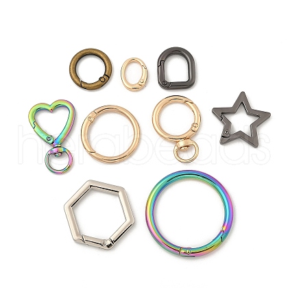 Alloy Spring Gate Rings FIND-XCP0003-42-1
