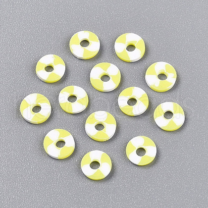 Handmade Polymer Clay Beads CLAY-N012-01B-1