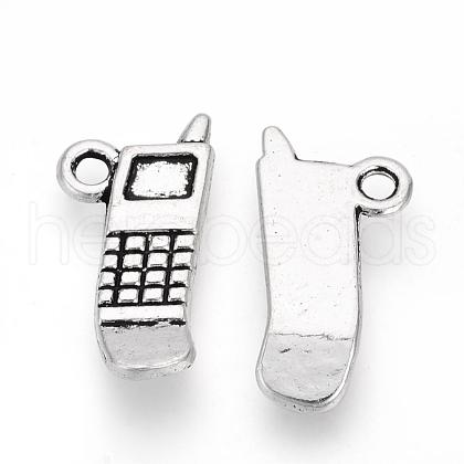 Tibetan Style Alloy Pendants TIBE-S309-70AS-RS-1