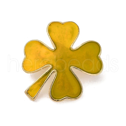 Clover Enamel Pins JEWB-D305-04C-G-1