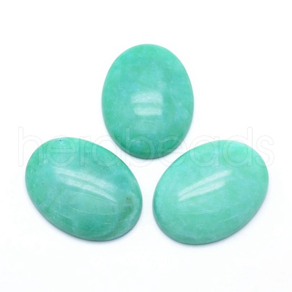 Natural White Jade Cabochons G-P393-I23-1