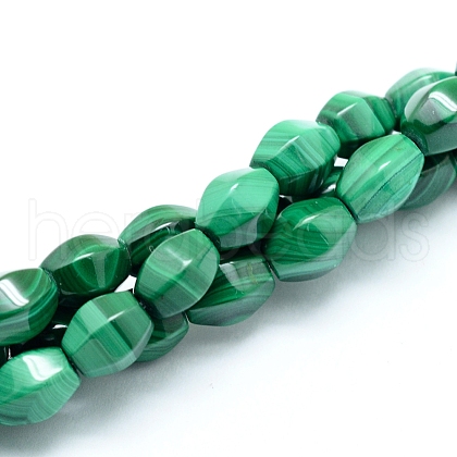 Natural Malachite Beads Strands G-D0011-05A-1