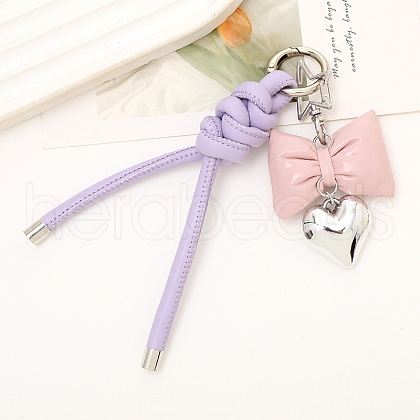 Imitation Leather Keychain PW-WGDD4EE-03-1