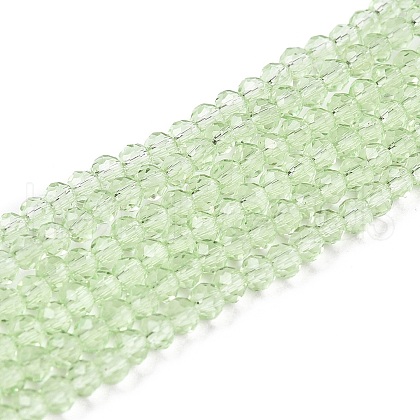 Glass Beads Strands EGLA-A044-T1mm-D09-1