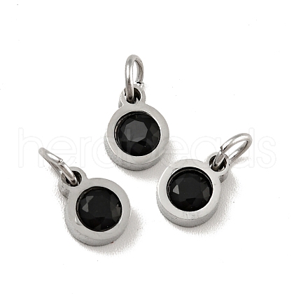 304 Stainless Steel Pendants STAS-D189-07P-A13-1