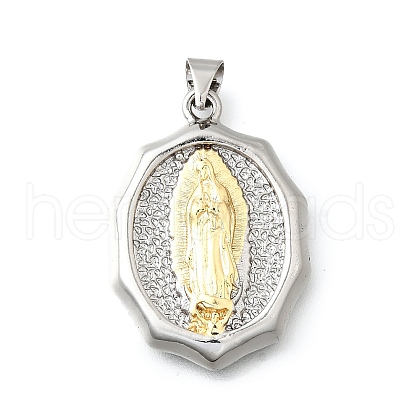 Brass Pendants KK-V013-02GP-02-1