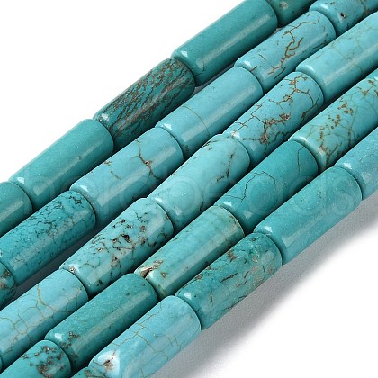 Natural Howlite Beads Strands G-Q008-A02-01-1
