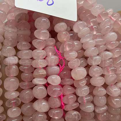 Natural Rose Quartz Beads Strands G-RM250109-B8-1