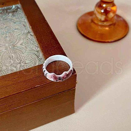 Resin Finger Rings for Women FS-WGA8920-04-1