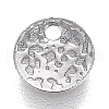 Tarnish Resistant 304 Stainless Steel Charms STAS-I166-21A-2