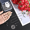 Beebeecraft 10Pcs 304 Stainless Steel Box Chain Necklaces NJEW-BBC0001-11B-3