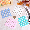 CRASPIRE 4Pcs 4 Colors Reusable Nail Art Plasticine Clay MRMJ-CP0001-23-3