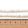 Natural Cultured Freshwater Pearl Beads Strands PEAR-I007-01P-03A-5